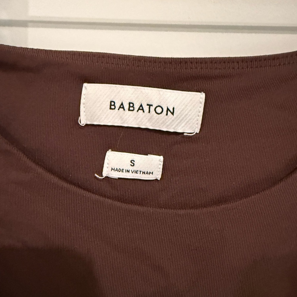 Babaton Cocoa Brown Tee